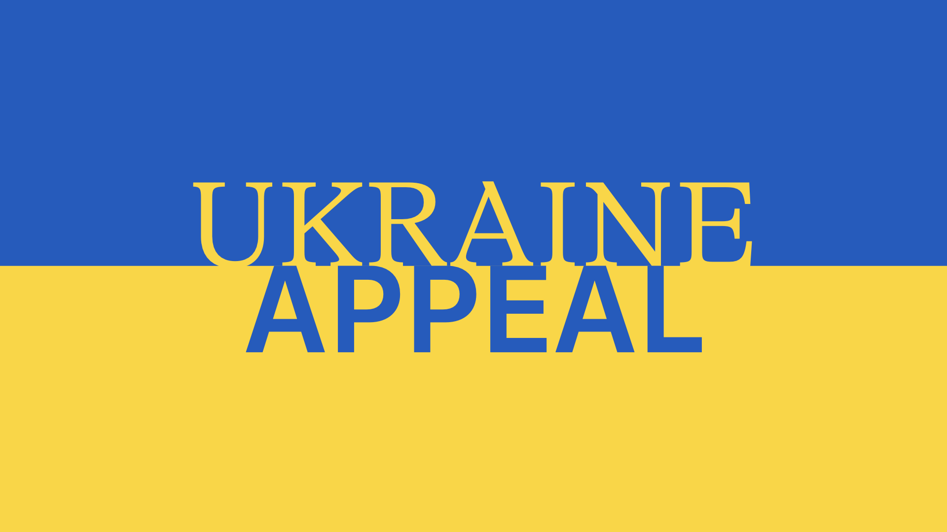 UKRAINE APPEAL